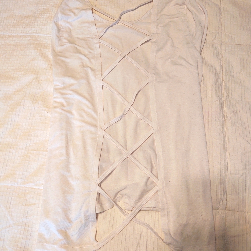 Glyder M Long sleeve Open Back top